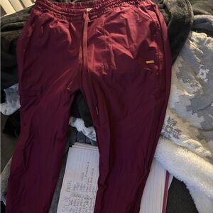 Cherokee Form Women's Mid Rise Tapered Leg Drawstring Pant